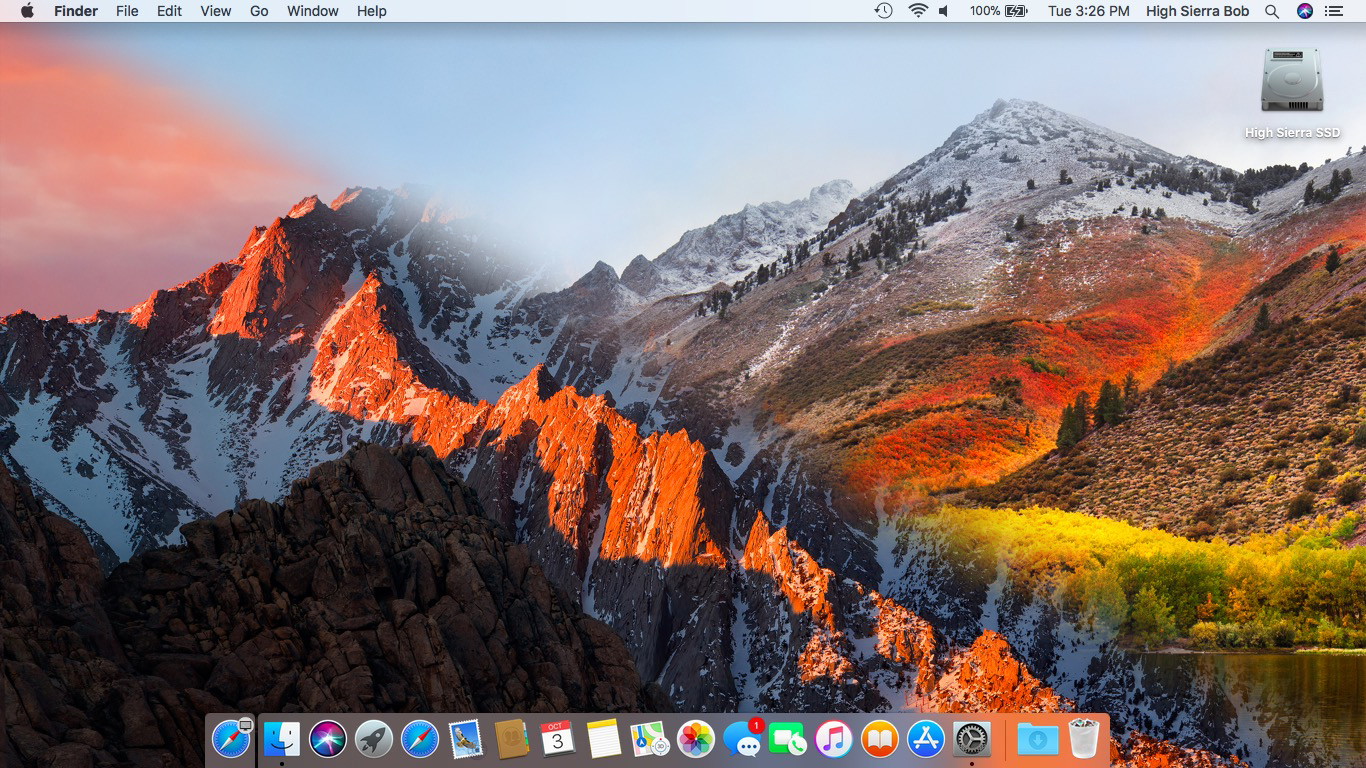 latest upgrade for mac high sierra for sierra